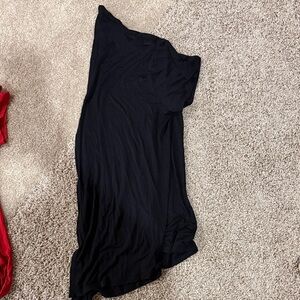 Black Short Sleeve Sweater